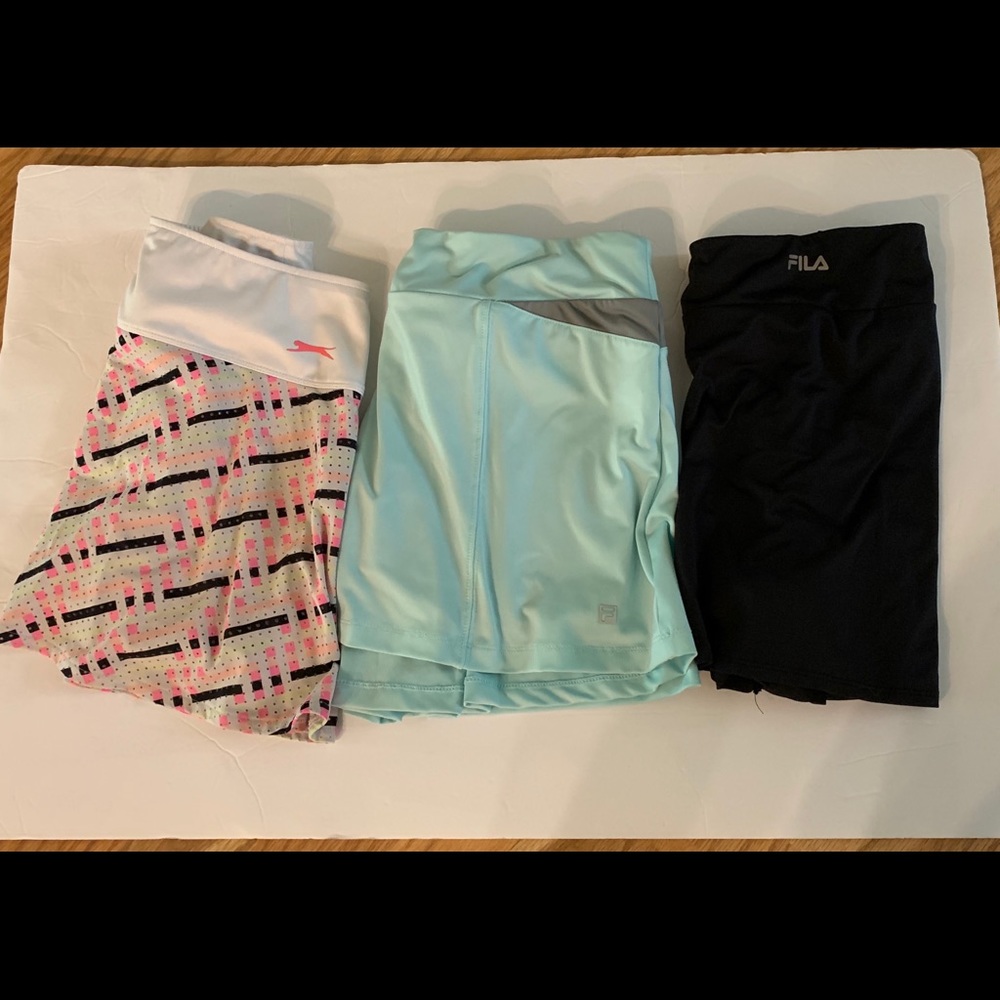 Athletic skirts